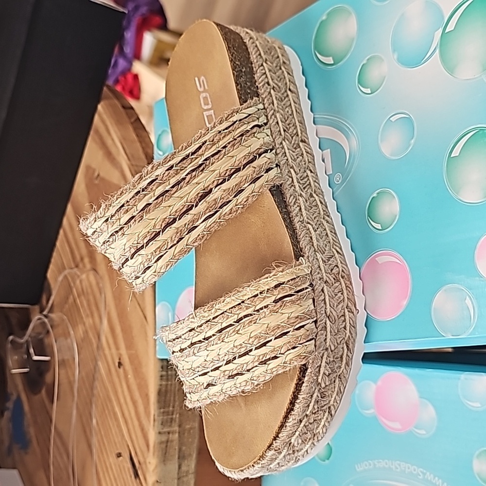 2 Strap Espadrille Sandal